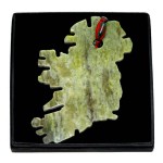 Connemara Marble Christmas Ornament - Map of Ireland