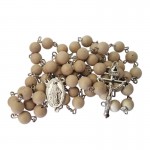 Irish Rosary Beads - Ulster White Marble - 4 Province Marble