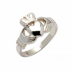 Irish Silver Claddagh Ring - Shannon - Fado Jewelry