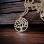 Silver Tree of Life Pendant - Medium