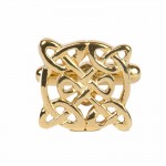 Celtic Knot Cufflinks - Gold Coloured 