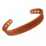 Magnetic Copper Bangle with Magnets for Healing - Book of Kells