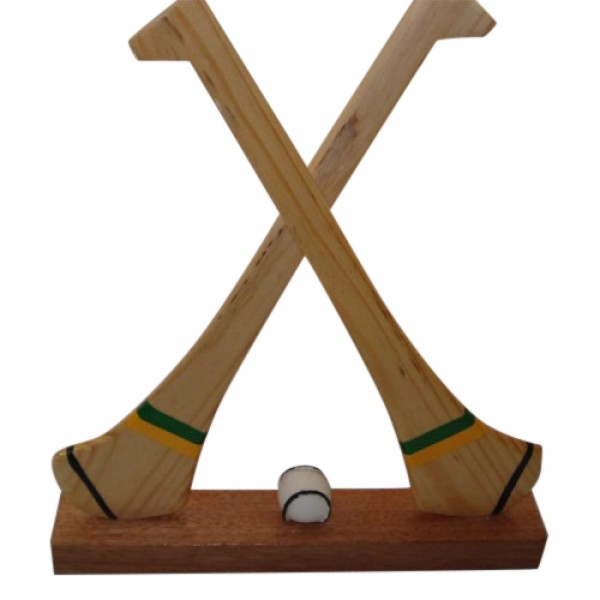 Miniature Hurleys - Kerry - Green and Gold