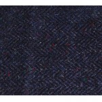 Donegal Tweed Flat Cap - Navy Blue