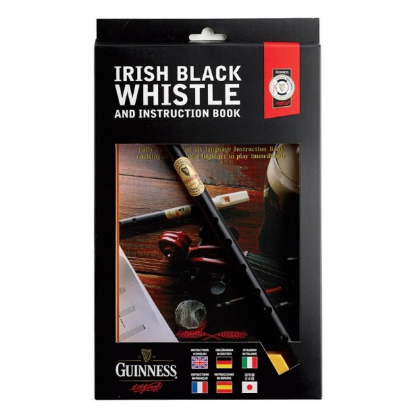Guinness Tin Whistle and Instruction Book